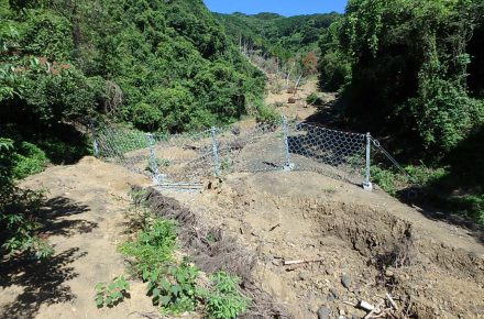 令和２年度　災害関連緊急治山事業　立石地区３工区